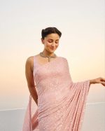 Georgette Designer Party Wear Sarees - Image 2