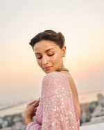 Georgette Designer Party Wear Sarees - Image 4